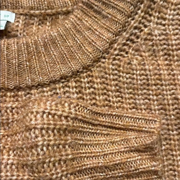 Aerie Warm Tan Crew Neck Sweater - Picture 7 of 7